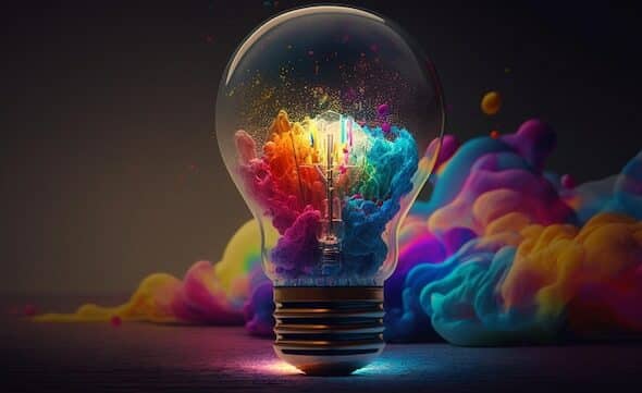 lamp-glows-multicolored-colors-generative-ai_847296-603